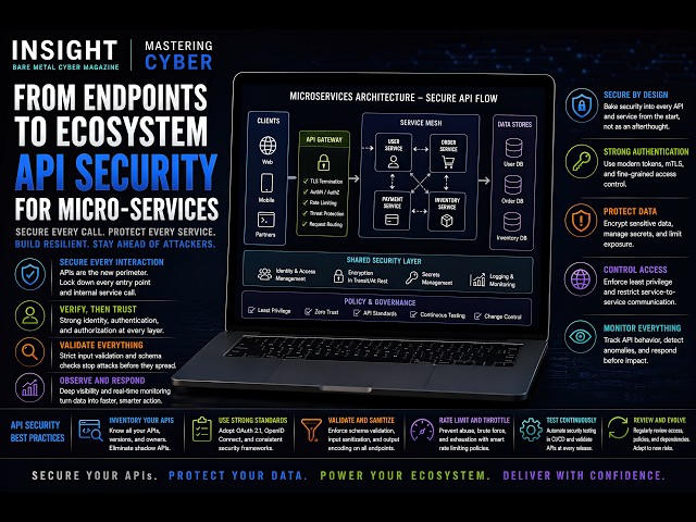From Endpoints to Ecosystem – API Security for Microservices