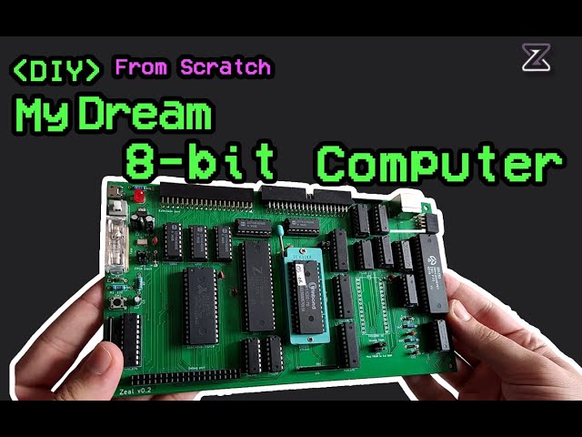 Build an 8-bit retro computer powered by a Z80 ! [Zeal 8-bit]
