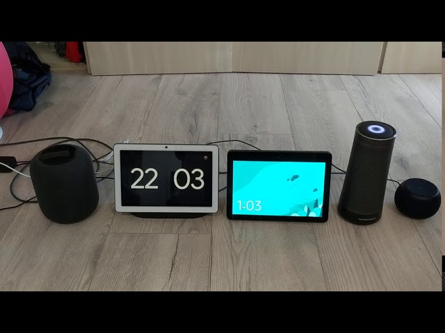 Apple Siri v.s Google Assistant v.s Amazon Alexa v.s Microsoft Cortana v.s Samsung Bixby 4-2