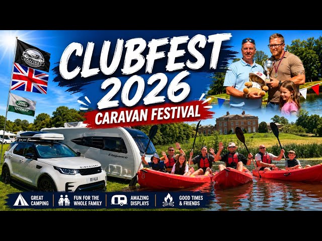 OUR CLUBFEST 2026 CARAVAN VLOG AT KELMARSH HALL | A CARAVANNERS DREAM WEEKEND! 🙌🏼