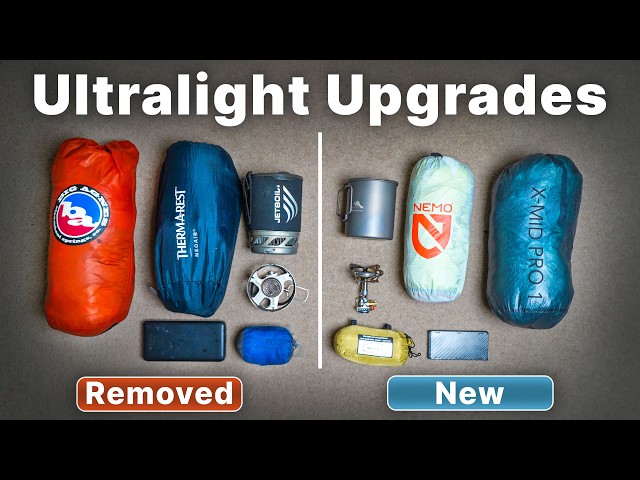 My Ultralight Gear Upgrades: What Changed