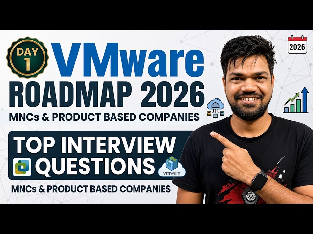 VMware Roadmap 2026  | EX-ORACLE 12+ Years Experience | Top Interview Questions for MNCs