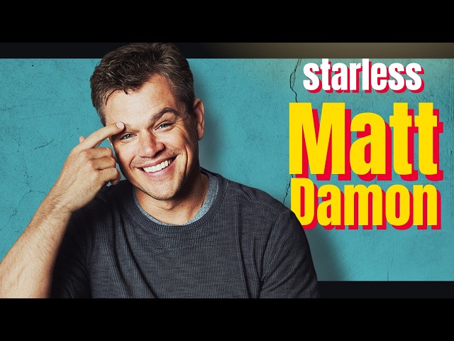 The Actor Hollywood Couldn’t Turn Into a Celebrity | Matt Damon's Career