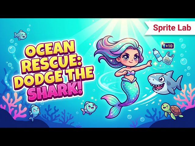 Level Up Your Coding: Create an Ocean Rescue Mission 🐢🎮