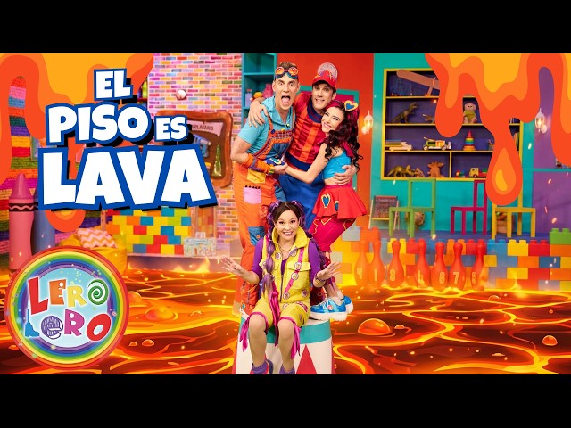 El Piso es Lava | ¡Corre, Salta y Baila sin Parar! 🔥 Episodio Para niños | Juega Junto a Lero Lero