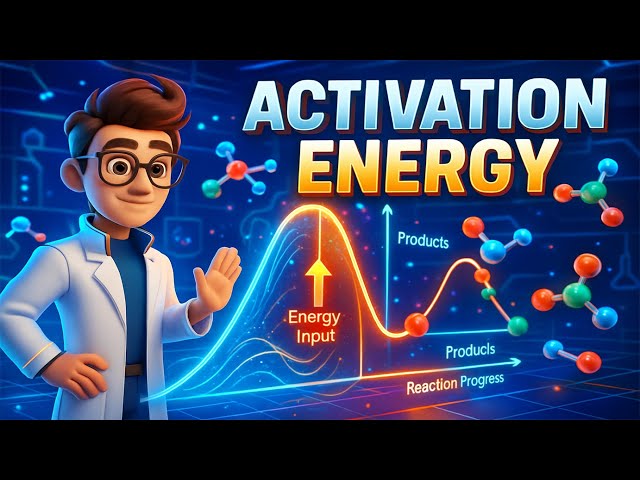 Activation Energy | 3D animated explantion| Chemical Kinetics Class 12 Chemistry