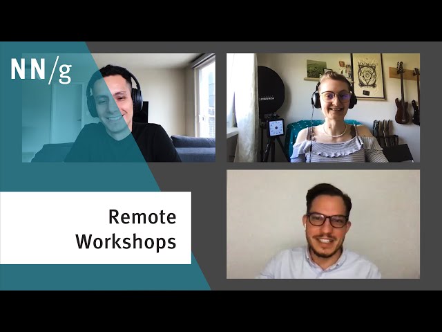 Remote UX Workshop Challenges
