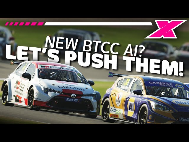 Racing BTCC's NEW Circuit | rFactor 2 AI Update