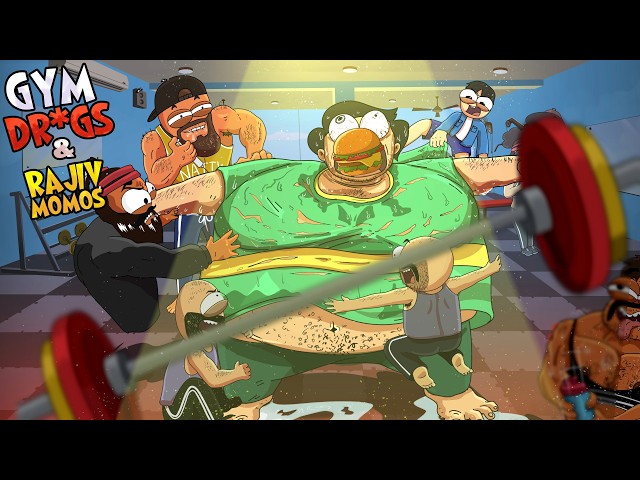 Wild Streets of India | GYM  & RAJIV MOMOS  | HardToonz