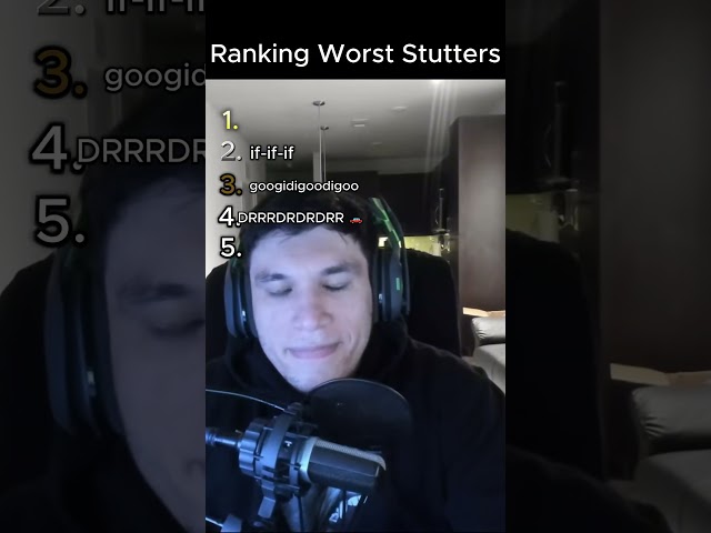 Worst Stutters 😭😭 #funny #ranking #stutter #best