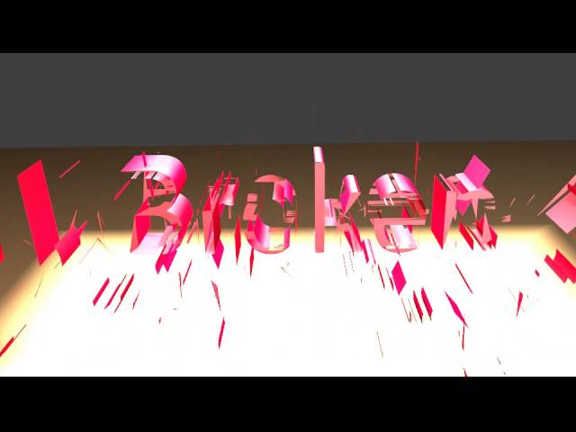 Sistema de partículas, Explode Modifier