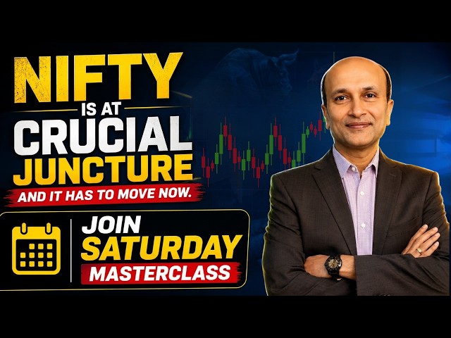 #Nifty is at crucial juncture and it has to move now.