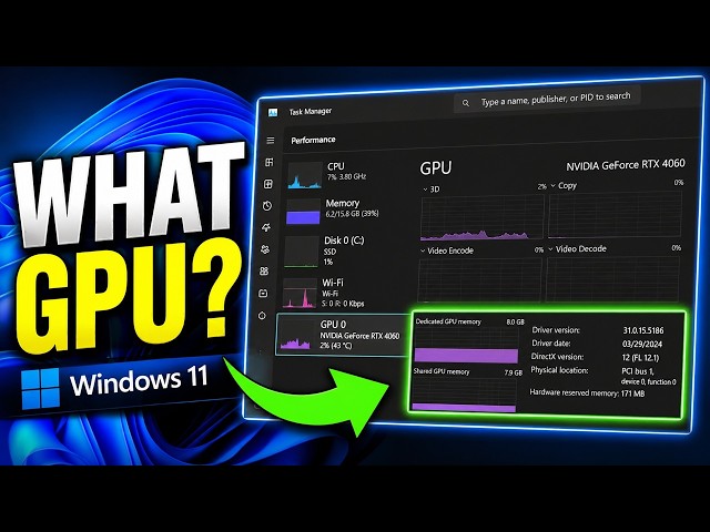 How to Find Out What Graphics Card You Have in Windows 11