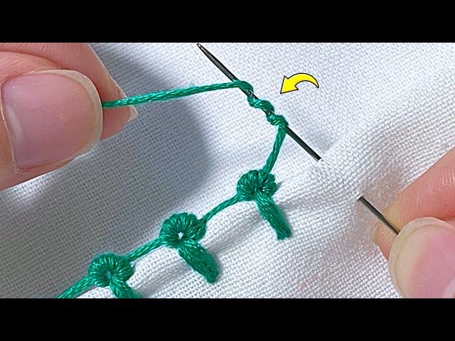 7 Hand BORDER STITCHES That Instantly Upgrade Any Fabric