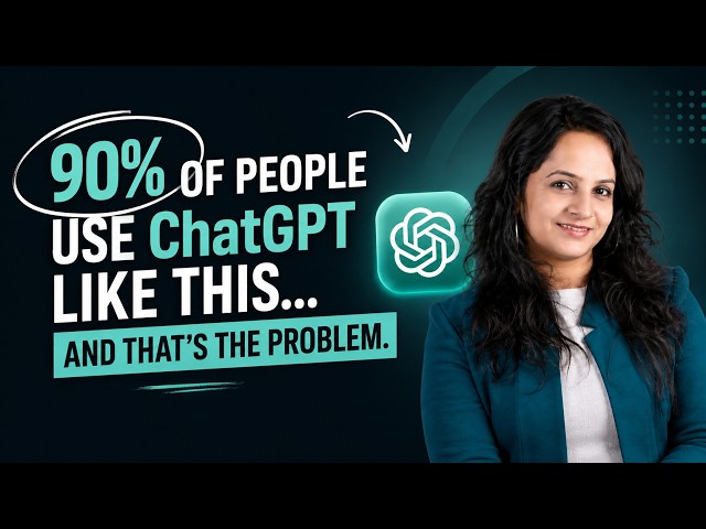 90% of People Use ChatGPT Wrong — Learn These 5 Prompting Techniques #chatgpt #ai #viral #digital