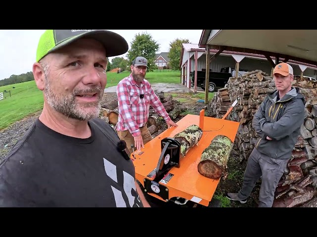 Harbor Freight Chinese Junk? Nope....Fastest Log Splitter I've ever Used!
