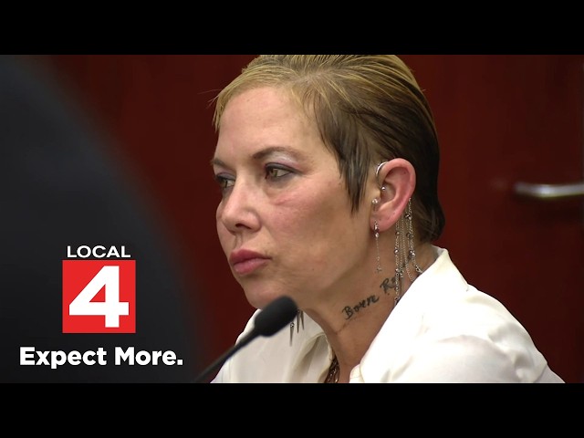 Full hearing: Kim Mathers, ex-wife of Eminem, appears in court