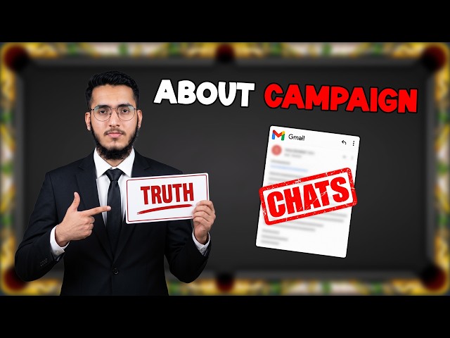 THE TRUTH ABOUT CAMPAIGN IN 8 BALL POOL 😱‼️