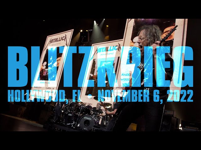 Metallica: Blitzkrieg (Hollywood, FL - November 6, 2022)