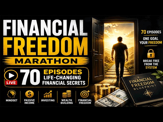 Financial Freedom Marathon 💰 70 Episodes That Will Change How You Think About Money (LIVE)