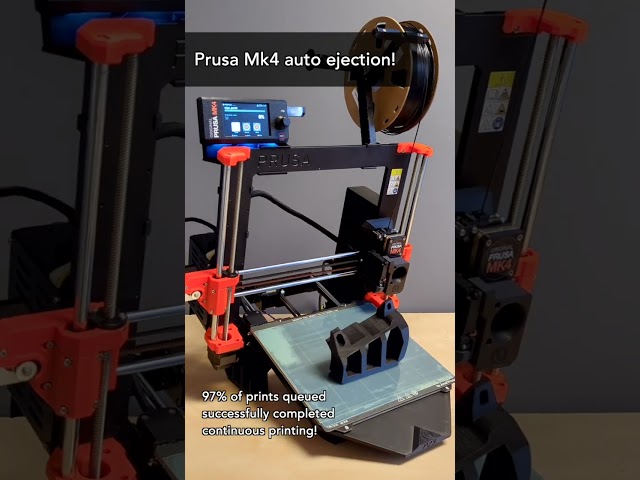 Prusa MK4 Auto Ejection — Over 8,000 Prints and Counting (2024)