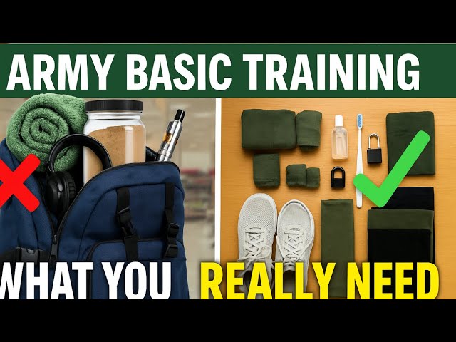 Army BASIC TRAINING Packing List 2026-What You Actually Need