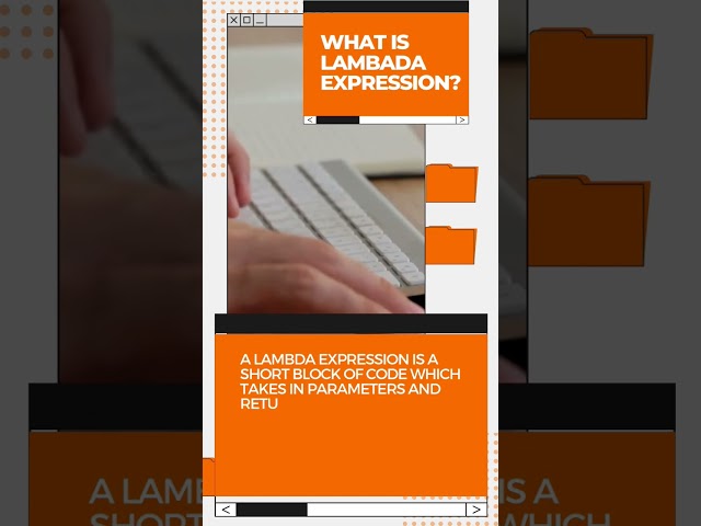 What is Lambda Expression in java ? Java interview questions #shorts #shortvideo #viral