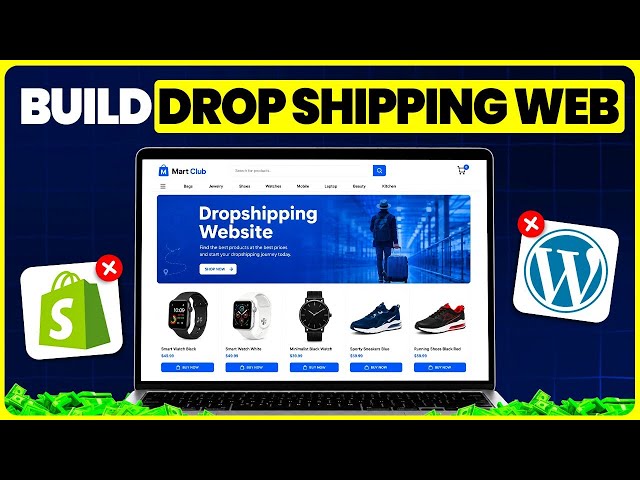 Build a Dropshipping Website for FREE (No Coding, AI)
