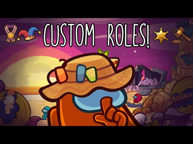 Custom Roles + Among Us | Playing with viewers!