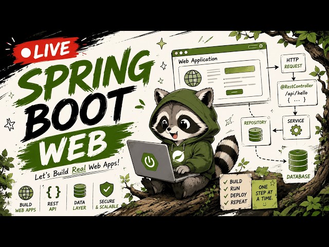 LIVE | Day 15 | Session 1 | Becoming a Java Architect | SpringBoot Web | Night Owl Session