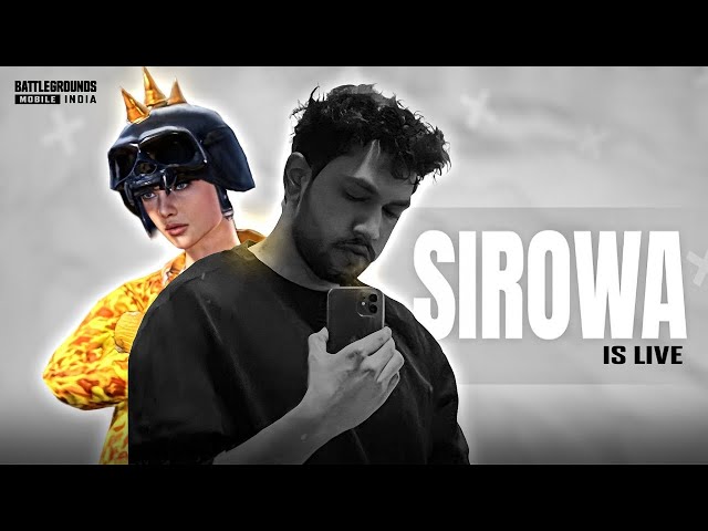 iPhone 12 | 60 FPS | BGMI LIVE | SIROWA IS LIVE