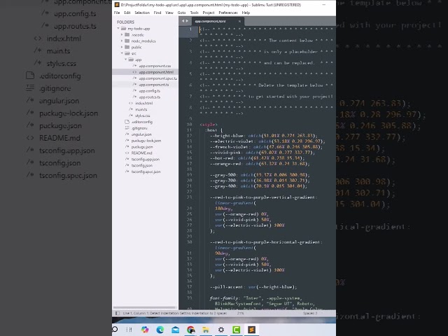 Angular Folder Structure | Part-1 | Angular 19 Tutorial In Hindi   #programming #angulardevelopment