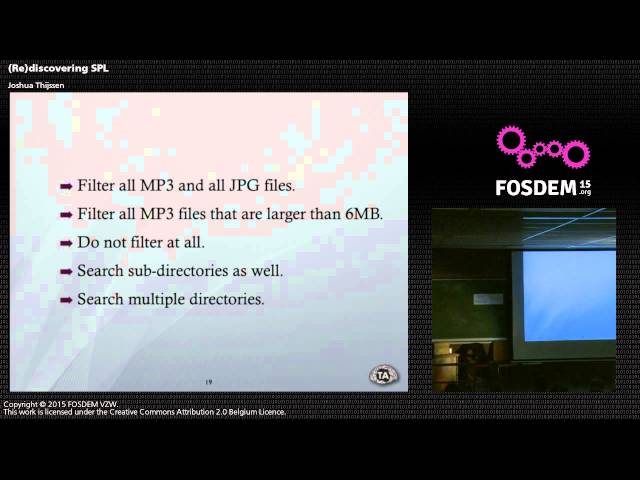 FOSDEM 2015 - Developer Room - Php And Friends - Rediscoveringspl