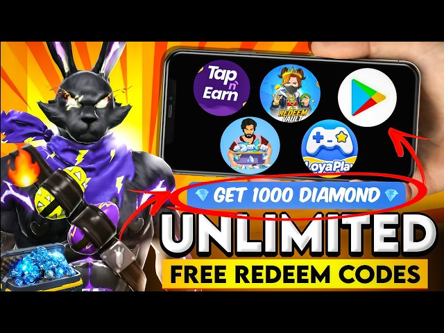 Finally I Found Free Redeem Code App 🤩 | Trying 100 Redeem Code Apps To Get Diamonds 💎