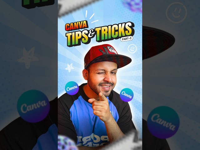 😱 Canva Tips & Tricks (Part-3) | Advanced Canva Hacks You Need to Try! #CanvaTips #Canvatricks