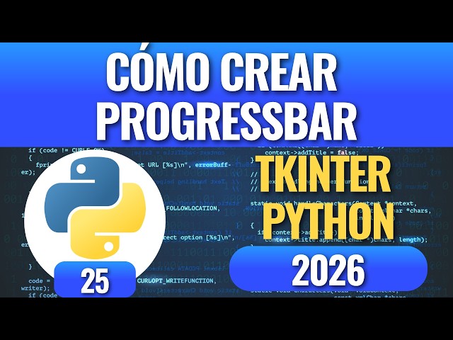 Cómo crear ProgressBar con Tkinter y Python
