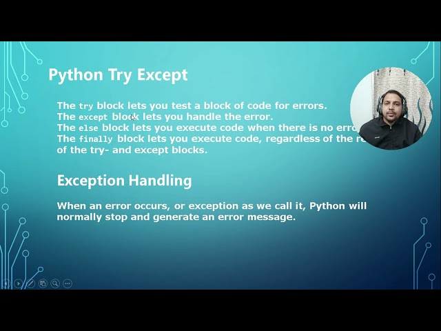 Python Class-18 | Try Except Exception Handling in Python | Errors & Exceptions | Laqshya Online