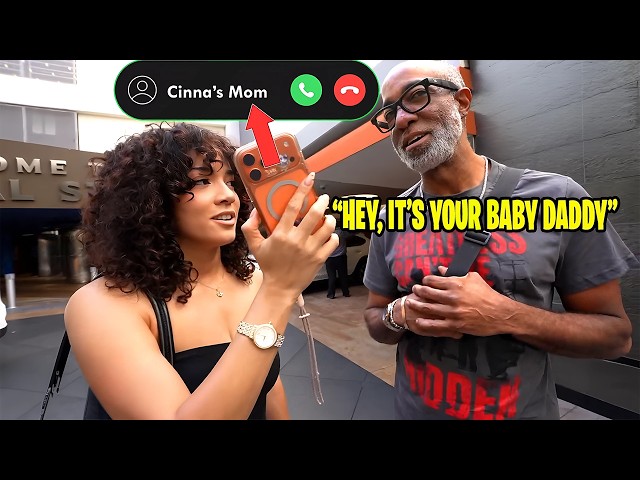 Cinna’s Mom Calls While She’s Hanging Out With Her Dad