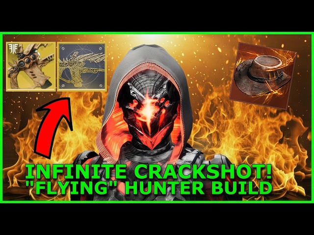 NEW Insane Hunter Build You Have To Try! (Infinite Crackshot) #destiny2