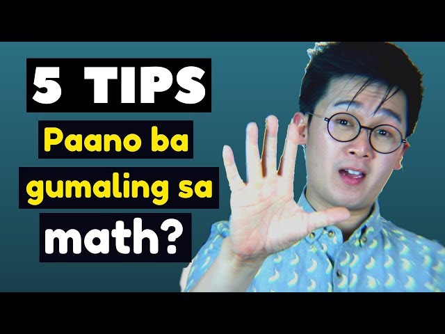 Five Tips Kung Paano Gumaling Sa Math | Vlog #4