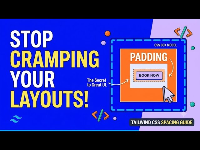 🎨 How to Use Padding in Tailwind CSS | Box Model for Beginners