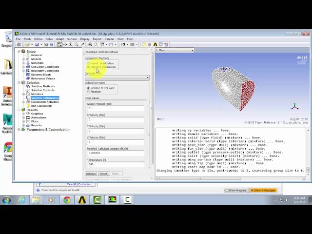 SimCafe: 3D Wing Numerical Solution 1