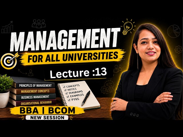 Management: Science, Art or Profession? | BBA & BCom 2026-27 | By Niharika Ma’am