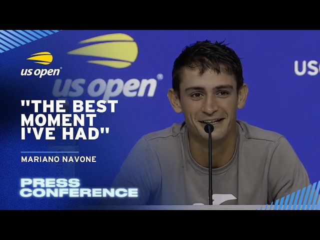 Mariano Navone Press Conference | 2026 US Open Round 1