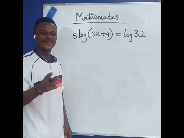 Logarithm with a coefficient 