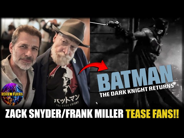 Snyder & Frank Miller's Tease Live Action 'The Dark Knight Returns' Movie?!