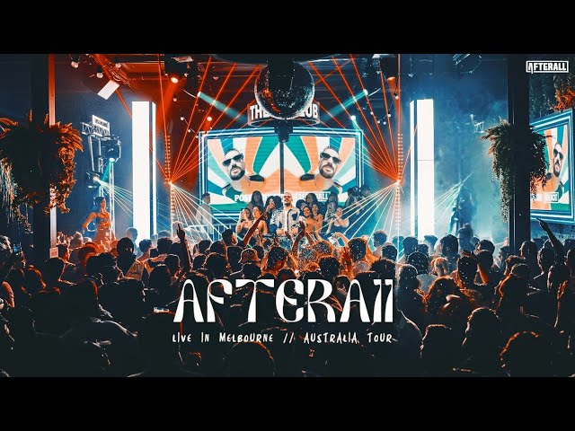 AFTERAll - Live at Royal Melbourne | Australia Tour | Bolly Tech | Bolly Afro