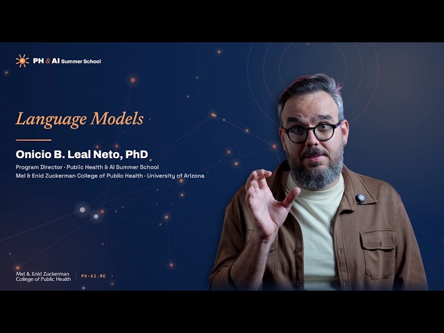 How LLMs Work: Tokens, Embeddings & RAG Explained | Public Health & AI Summer School