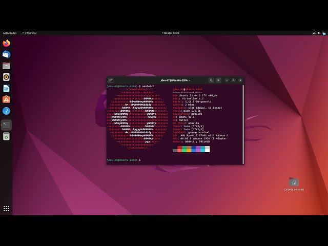 Terminal won't open in Ubuntu 22.04 - Solution