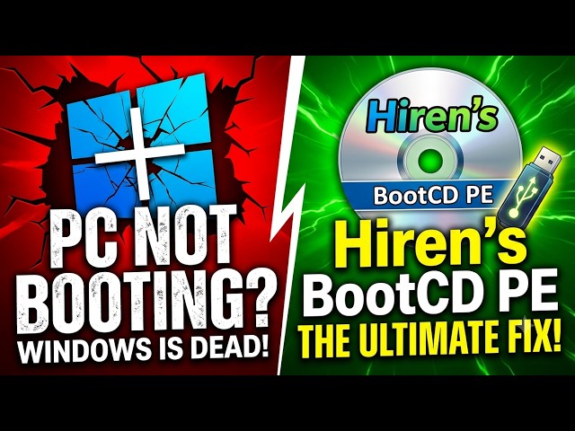 Fix Your PC When Windows Won't Boot!
